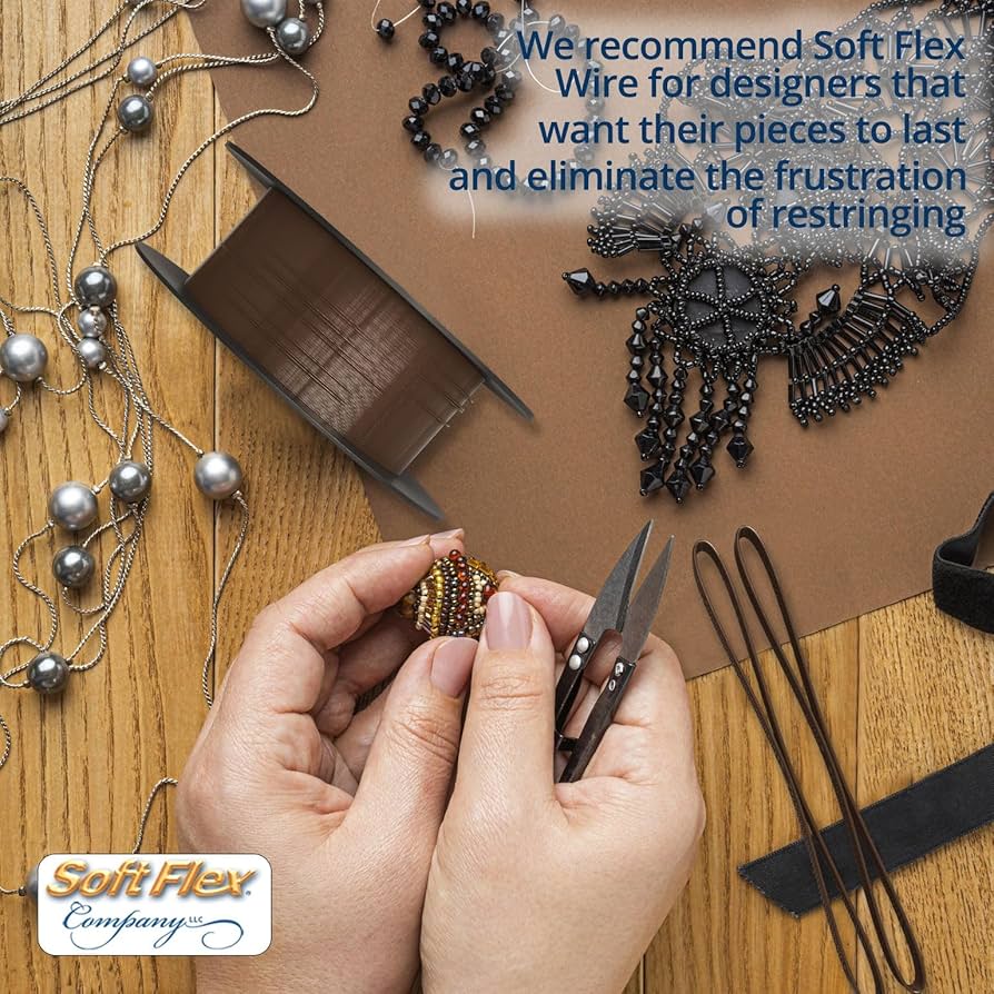 Amazon.com: Soft Flex 49 Strand Beading Wire - Heavy 0.24